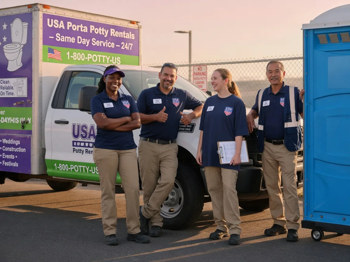 Porta Potty Rental company in French Camp, CA